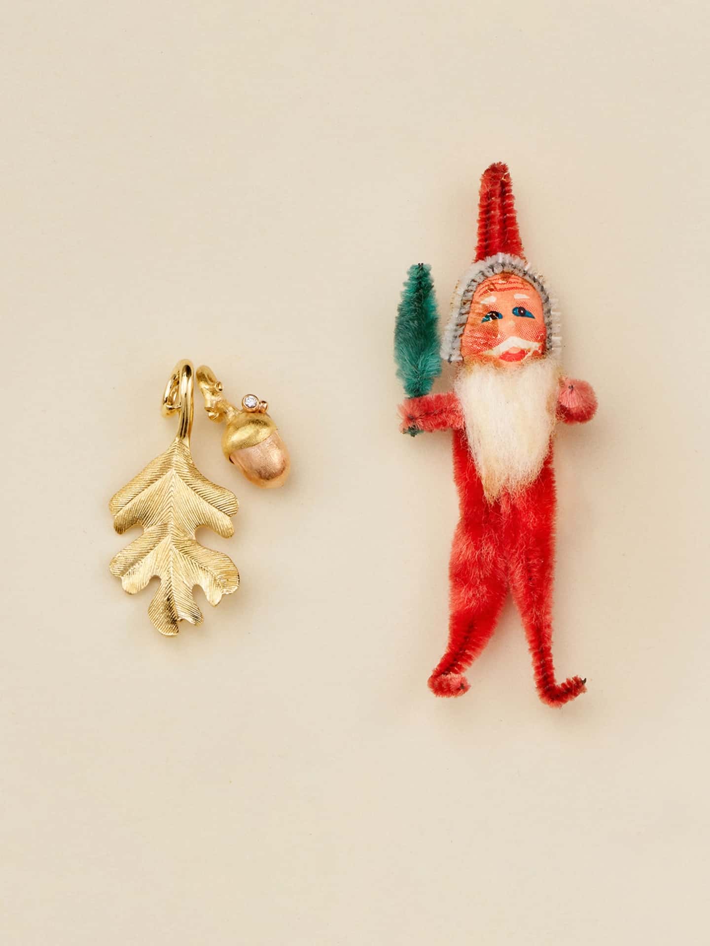 Golden pendants
