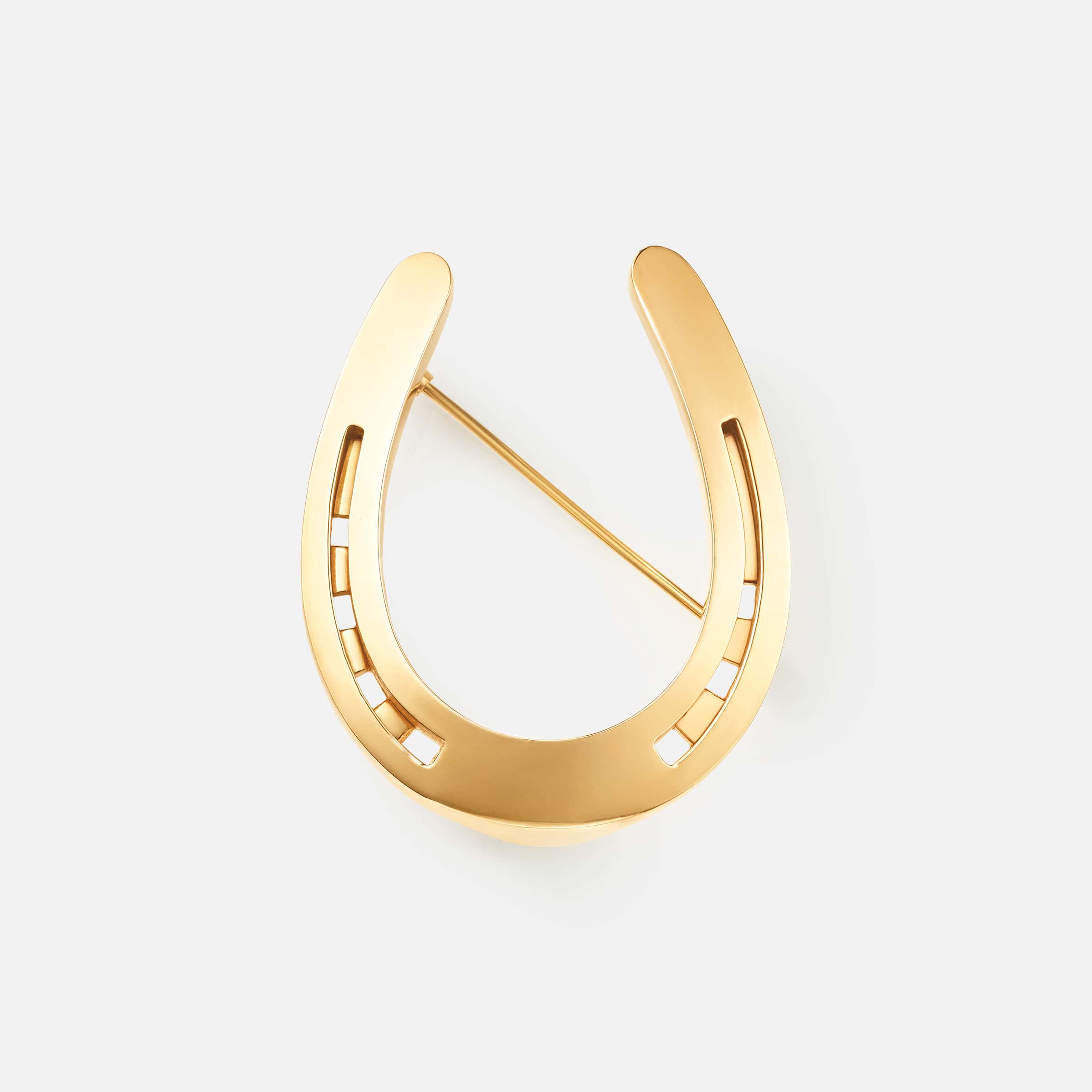 horseshoe brooch