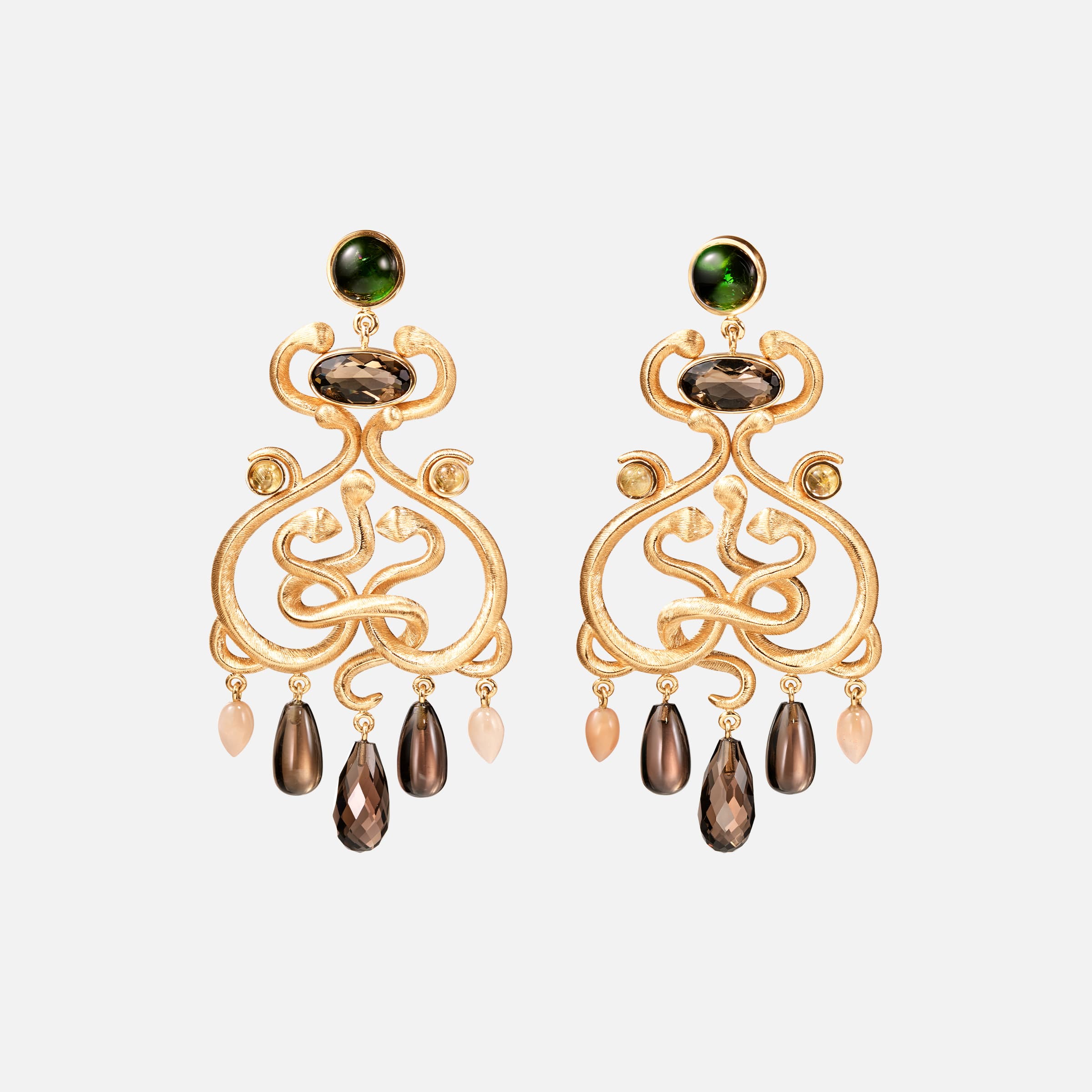 Snakes earrings