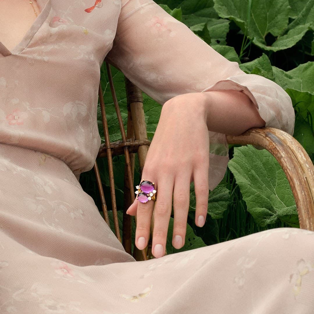 Gemstone jewellery