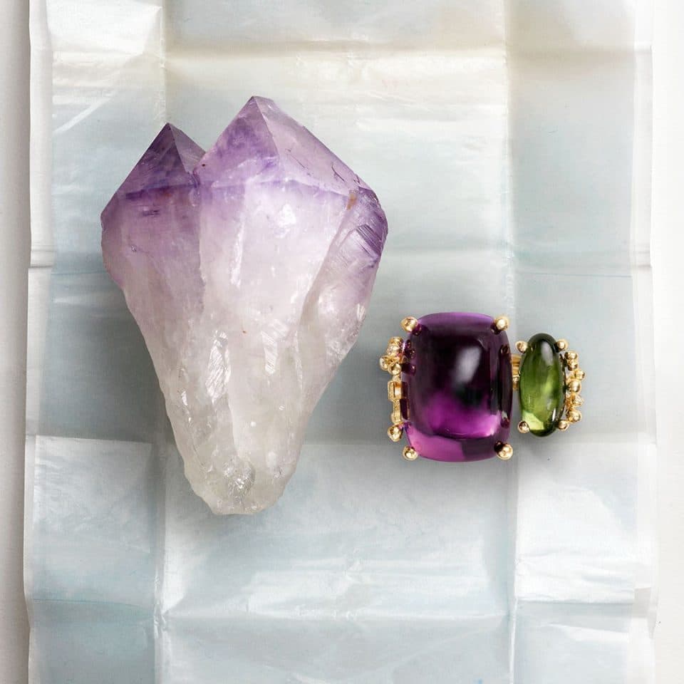 Gemstone jewellery