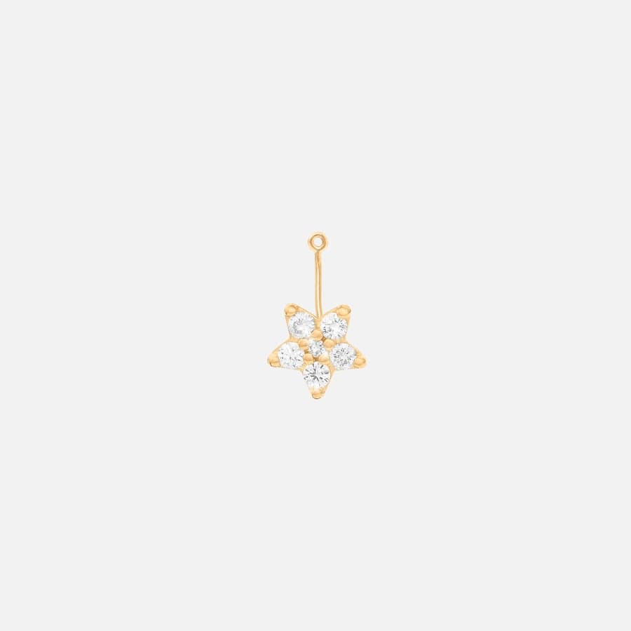 Pendant d'Oreille Shooting Stars en Or et Diamants   |  Ole Lynggaard Copenhagen 