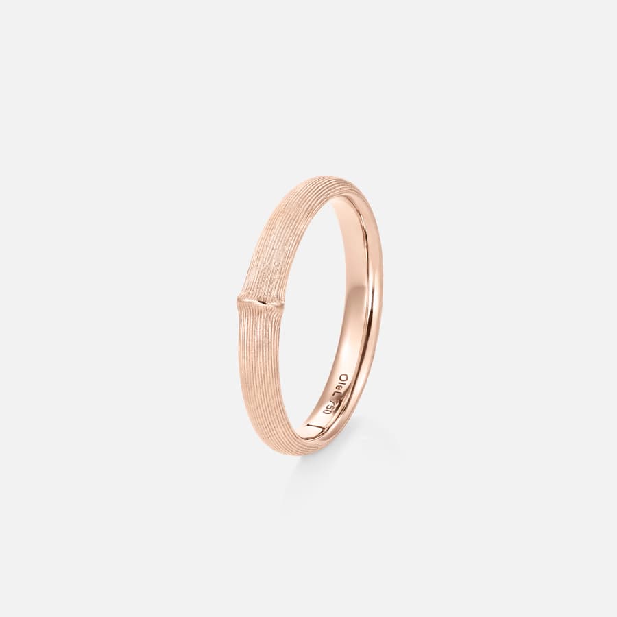 Nature Men's Ring Small in 18 Karat Rose Gold | Ole Lynggaard Copenhagen