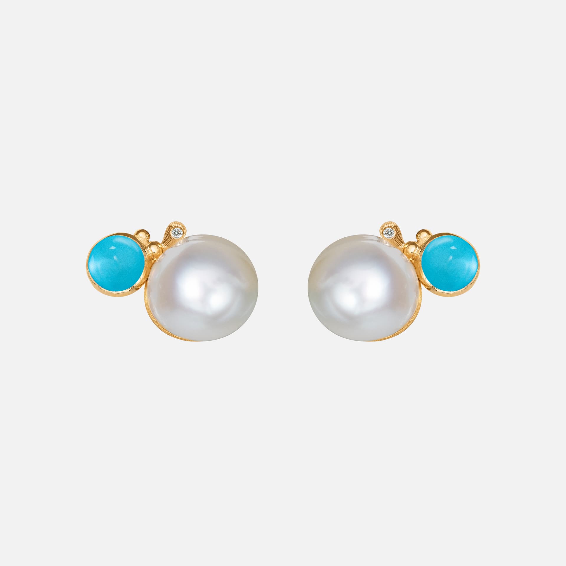BoHo stud earrings small