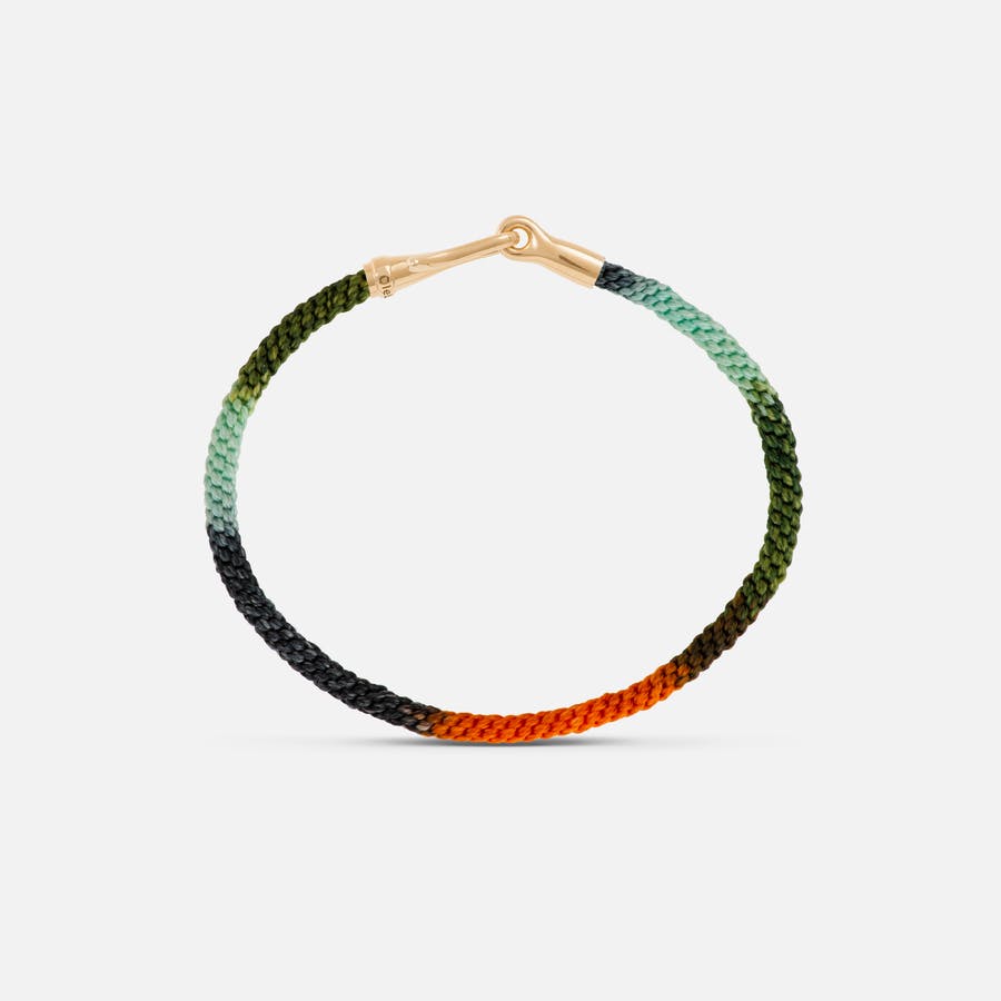 Bracelet Life Tropic Fermoir Crochet en Or Jaune 18 carats  |  Ole Lynggaard Copenhagen