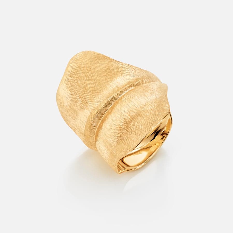 Leaves Kollektion ring i rødguld | Ole Lynggaard
