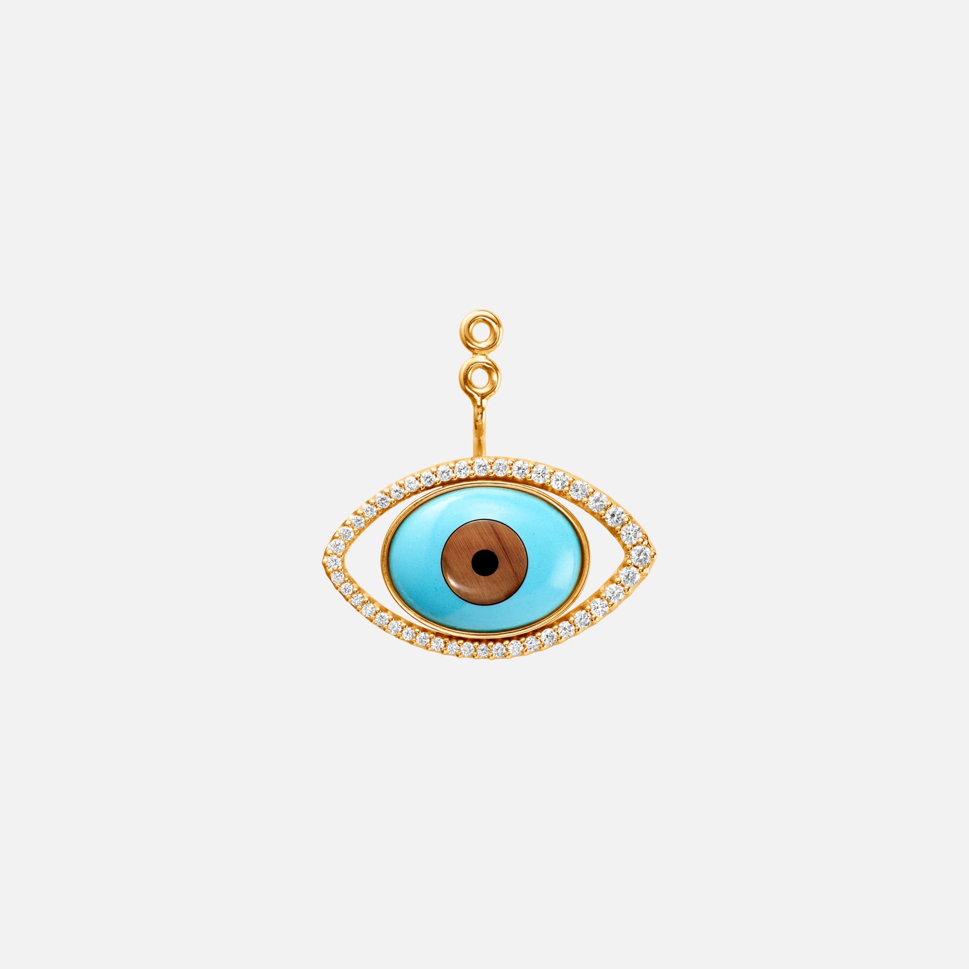 Evil Eye earring pendant