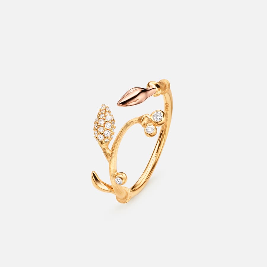 Bague Blooming en Or et Diamant   |  Ole Lynggaard Copenhagen 