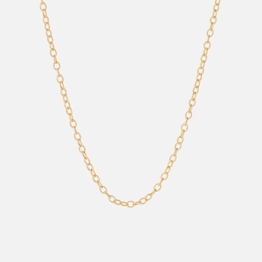 Yellow and Rose Gold Collier, 80 or 90 cm long | Ole Lynggaard Copenhagen