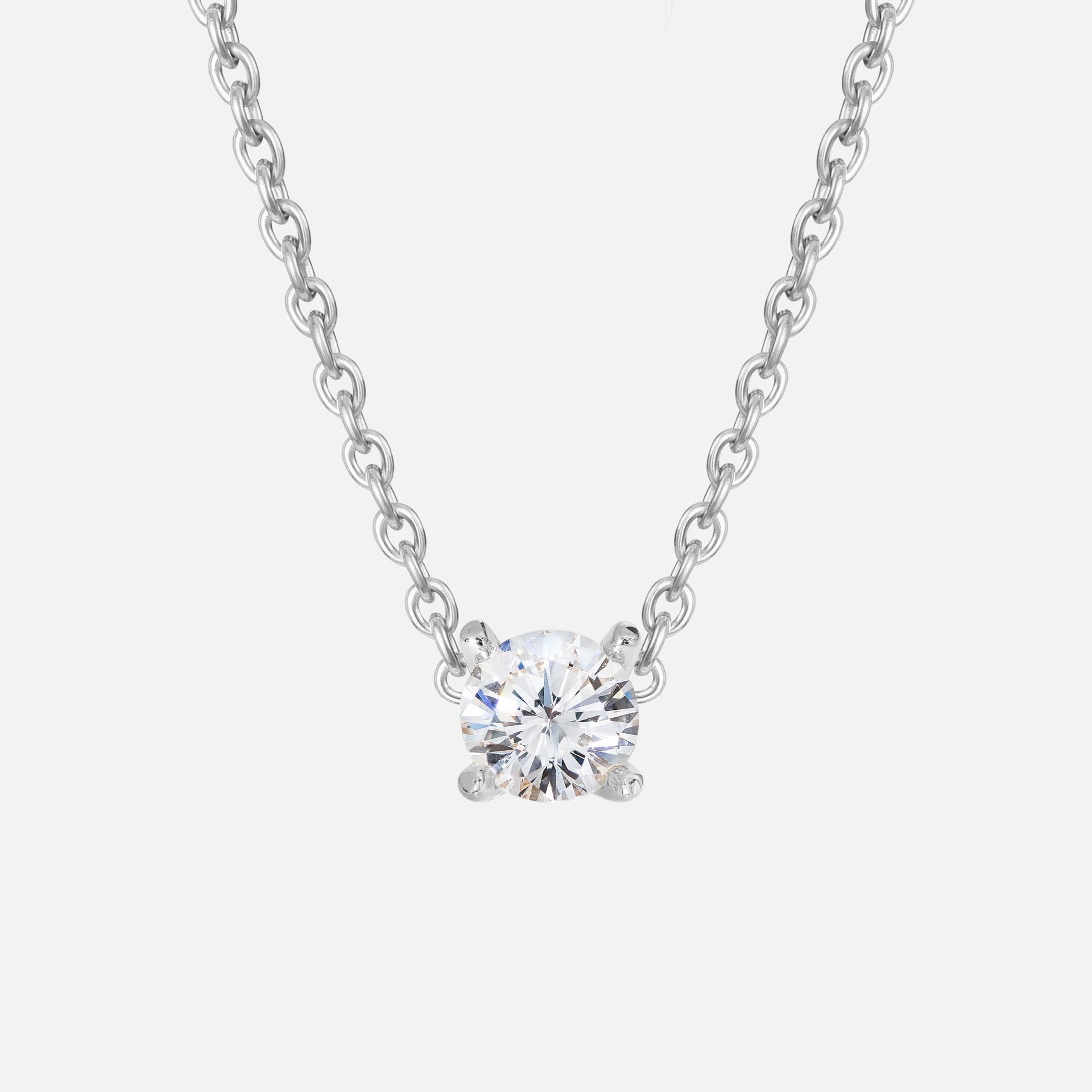 Solitaire halskette