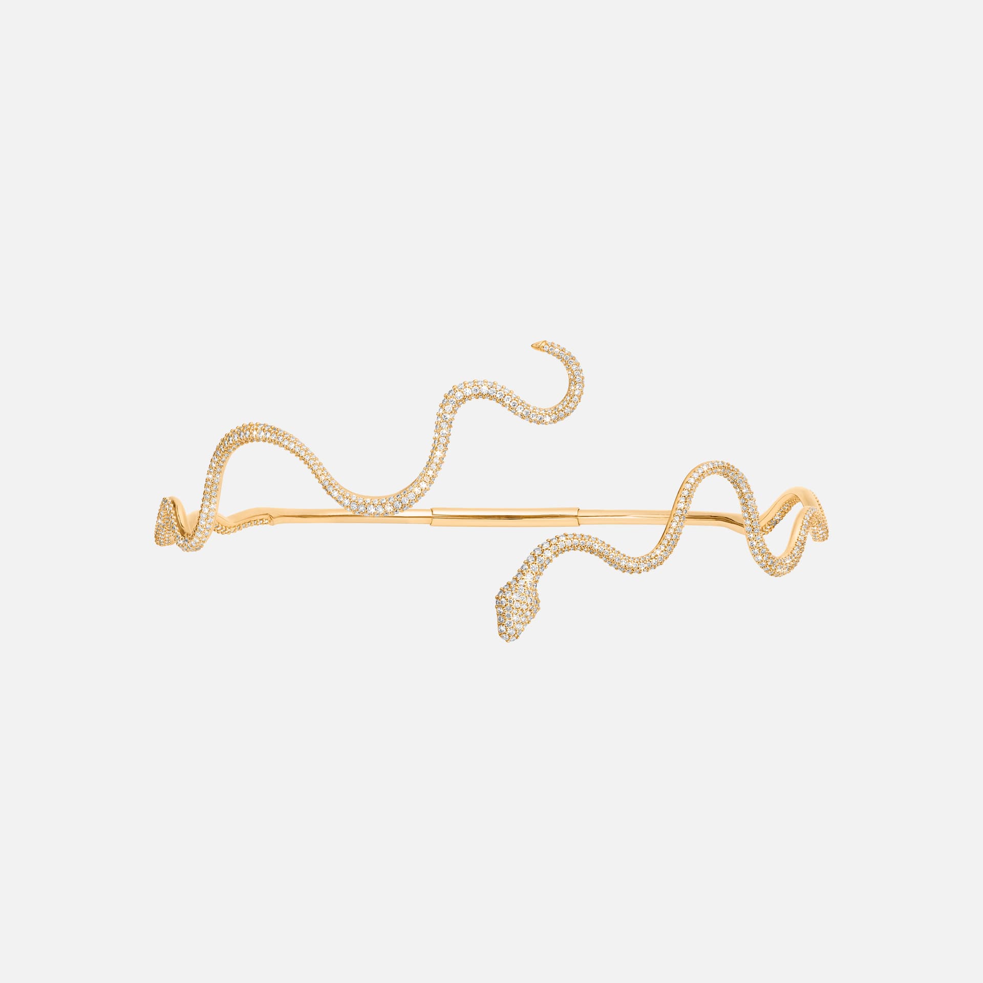 Snakes pavé choker