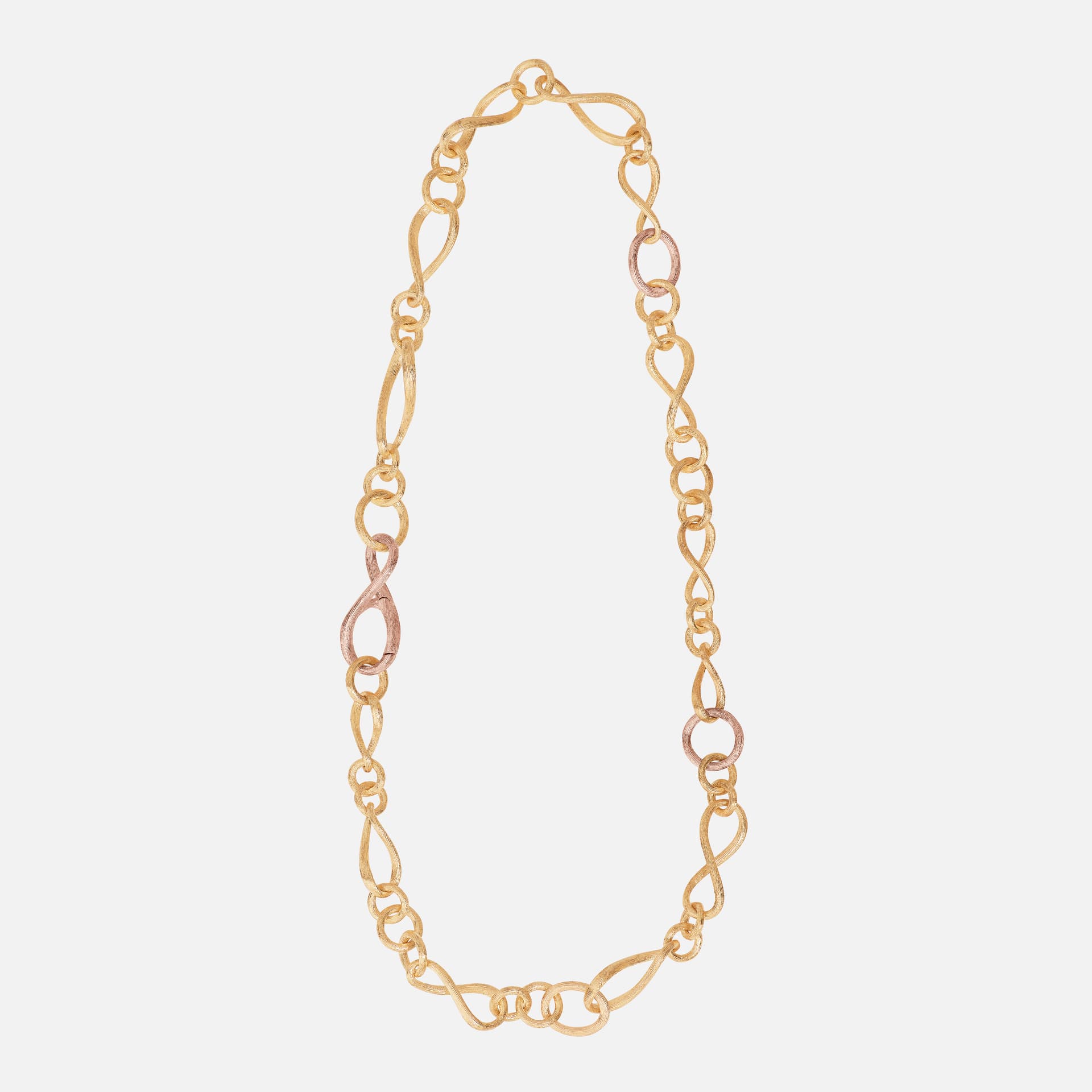 Ole Lynggaard Love 18KYRG Chain Link Collier Necklace