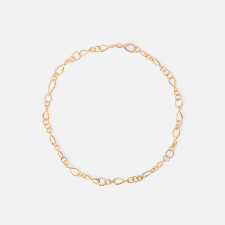 Love Collier Small aus 18 Karat Gelb- und Roségold  |  Ole Lynggaard Copenhagen 