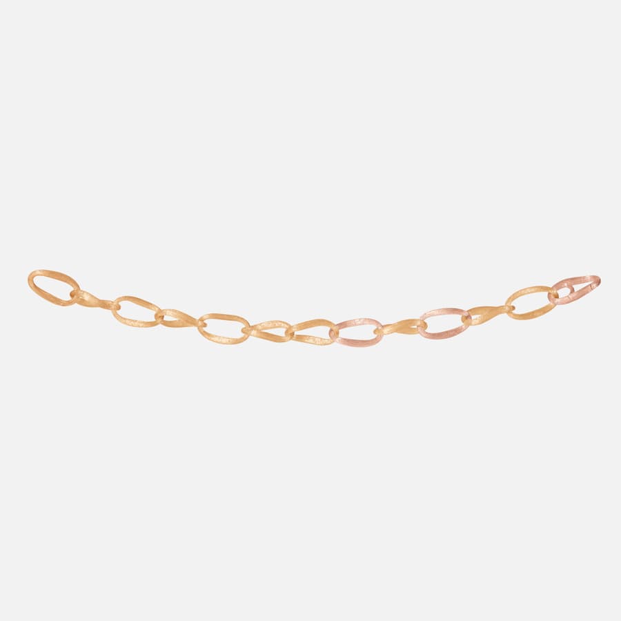 Love Bracelet Medium aus 18 Karat Gelb- und Roségold  |  Ole Lynggaard Copenhagen 