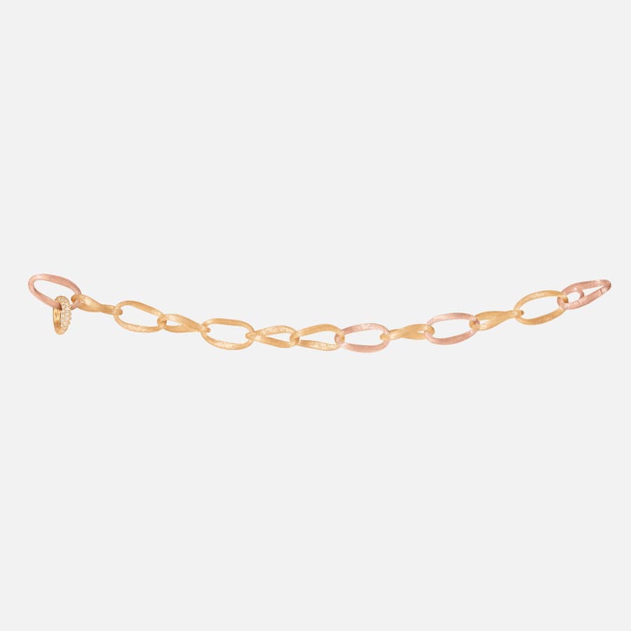 Love Bracelet Medium aus 18 Karat Gelb- und Roségold  |  Ole Lynggaard Copenhagen 