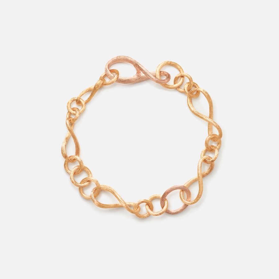 Love Bracelet Small in 18 Karat Yellow & Rose Gold  |  Ole Lynggaard Copenhagen 