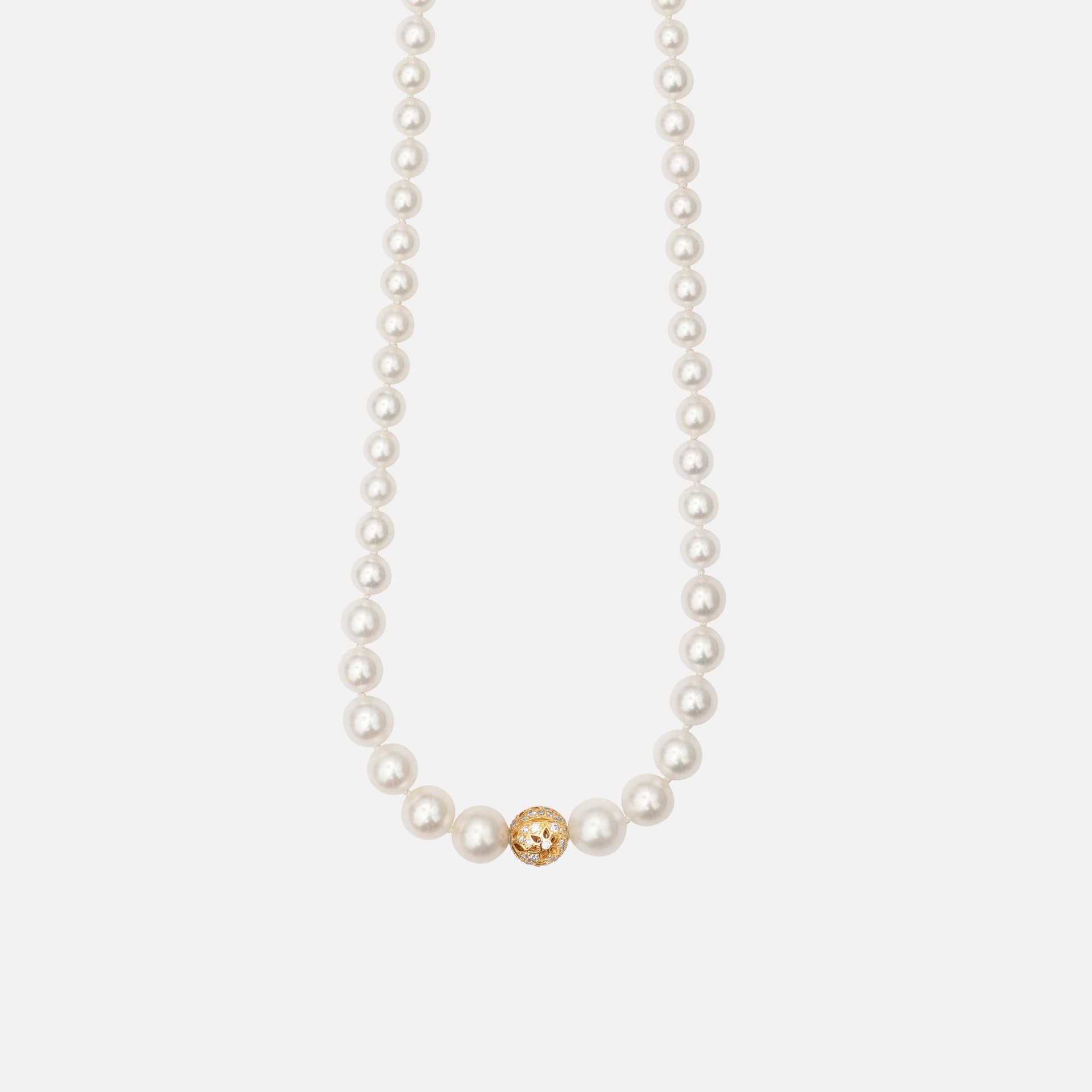 Pearl and Bead Collier Without Lock  |  Ole Lynggaard Copenhagen    