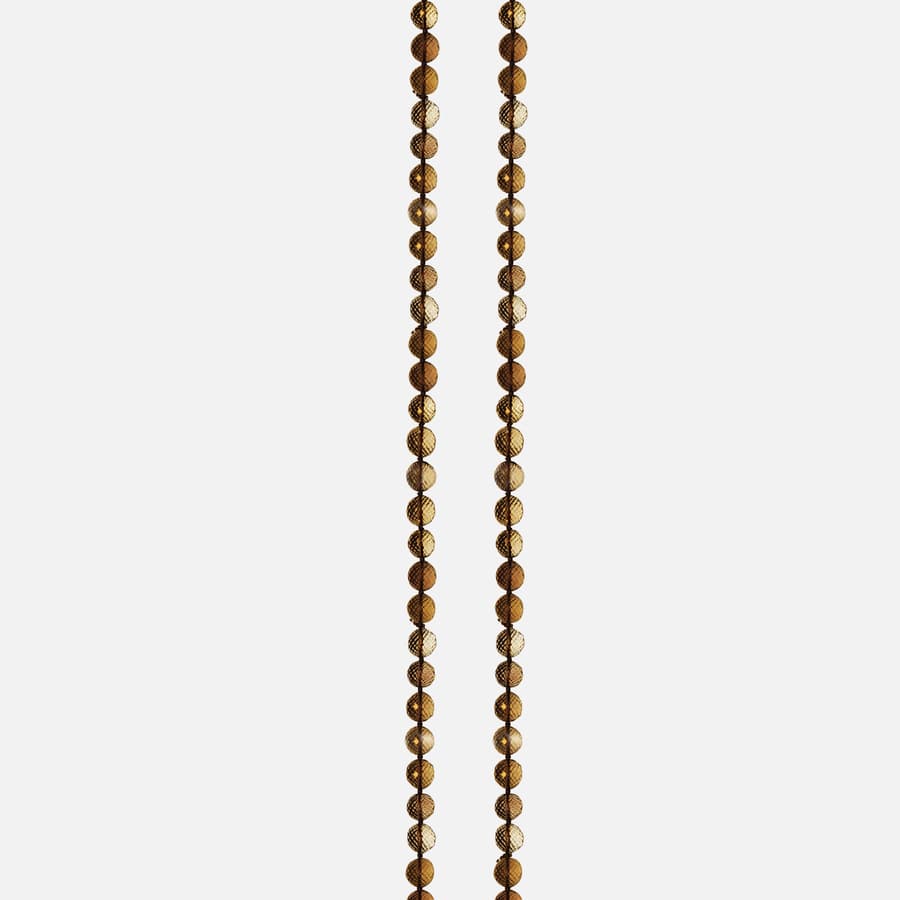Bead bracelet without lock Smoky quartz pearls