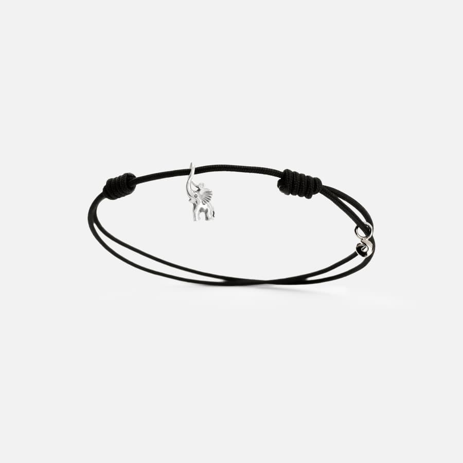 Elephant My Littler World Bracelet with Diamond in Sterling Silver   |  Ole Lynggaard Copenhagen 