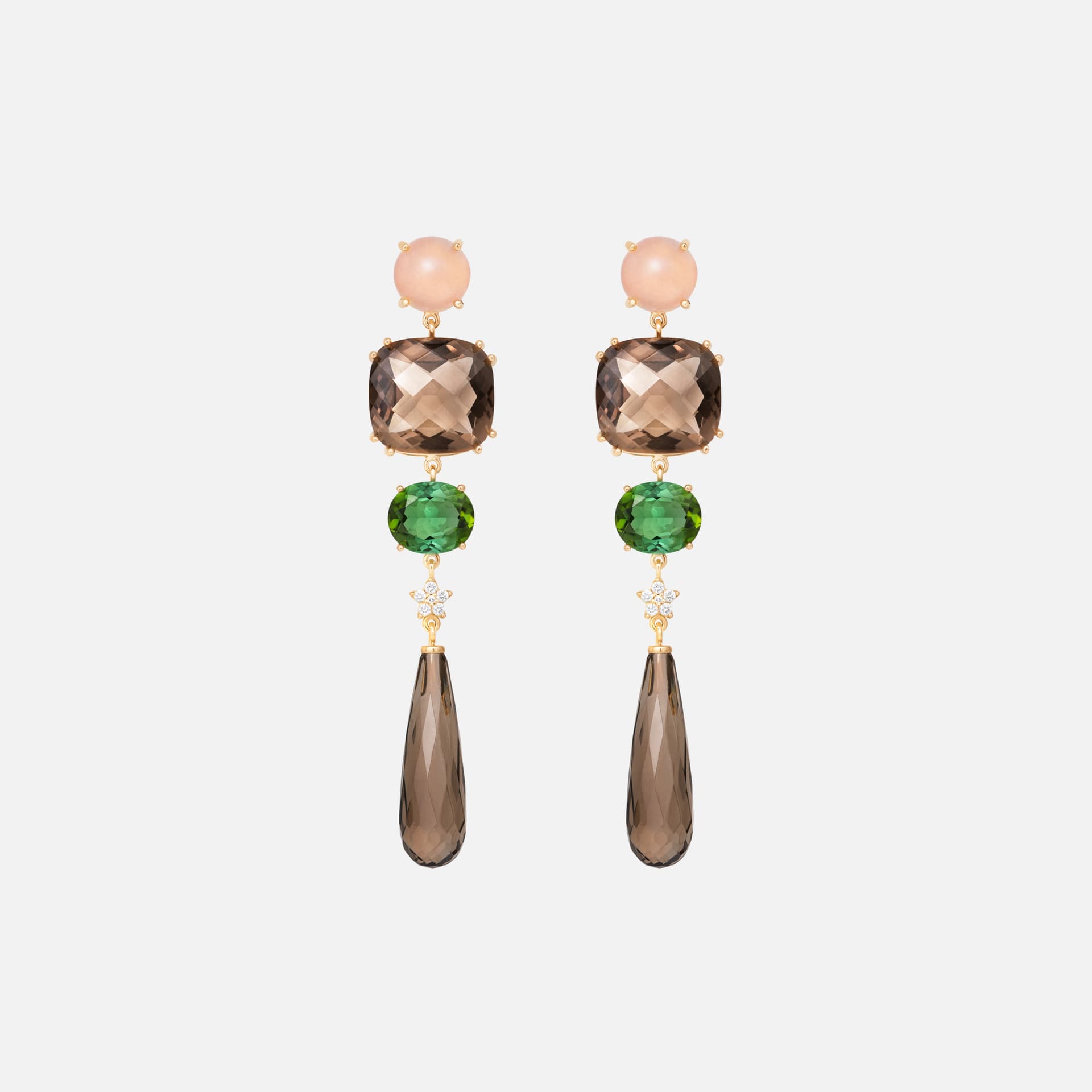 Lotus earrings