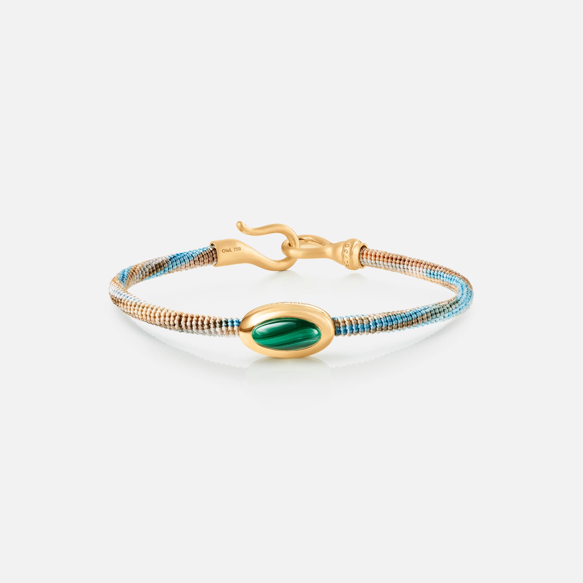 Life armband mit Malachit 4,5mm 