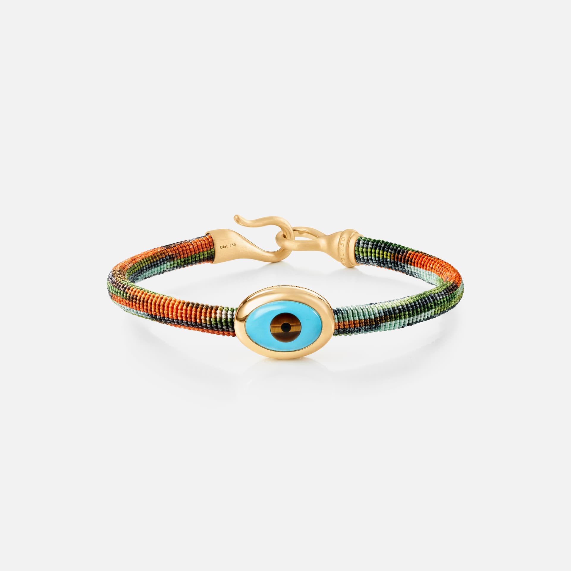 Life armband mit Evil Eye 6mm