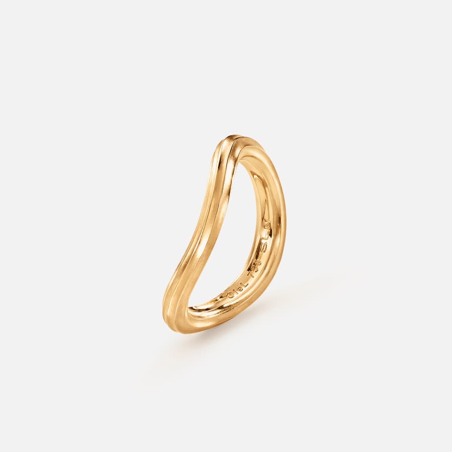 Bague Under The Sea en or jaune 18 carats | OLE LYNGGAARD COPENHAGEN