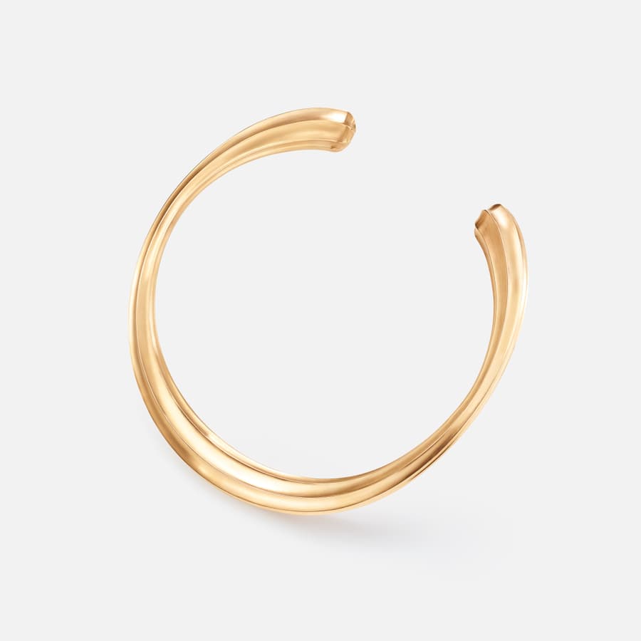 Under the Sea neckring in 18 karat yellow gold | Ole Lynggaard