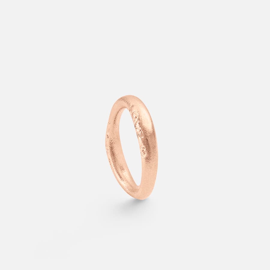 Love ring 3 18k rose gold
