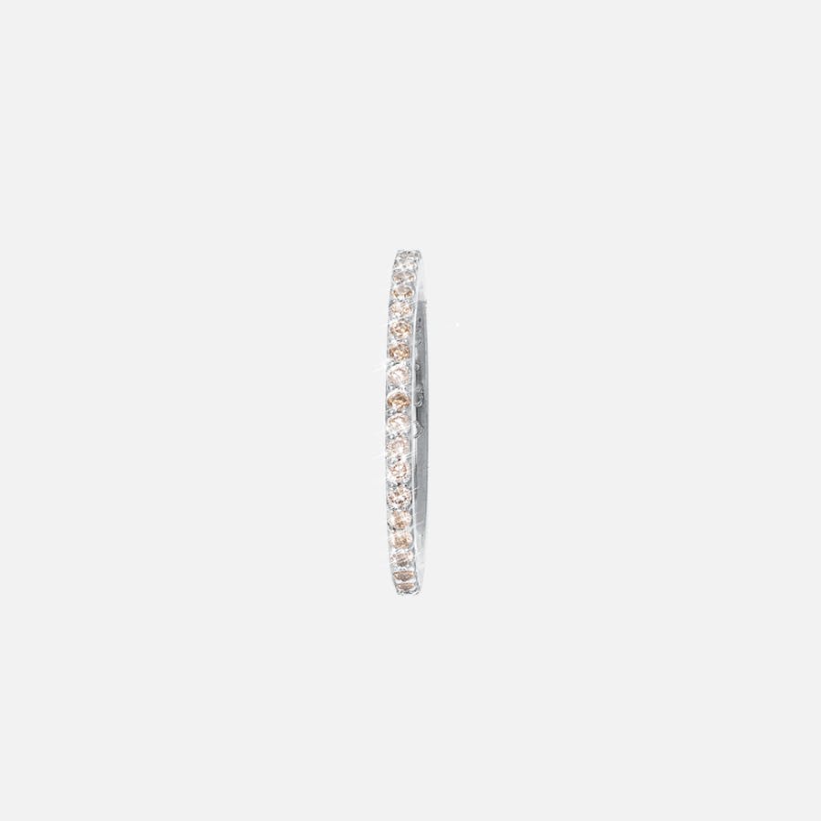 Love Bands Ring in White Gold with Brown Diamonds  |  Ole Lynggaard Copenhagen 