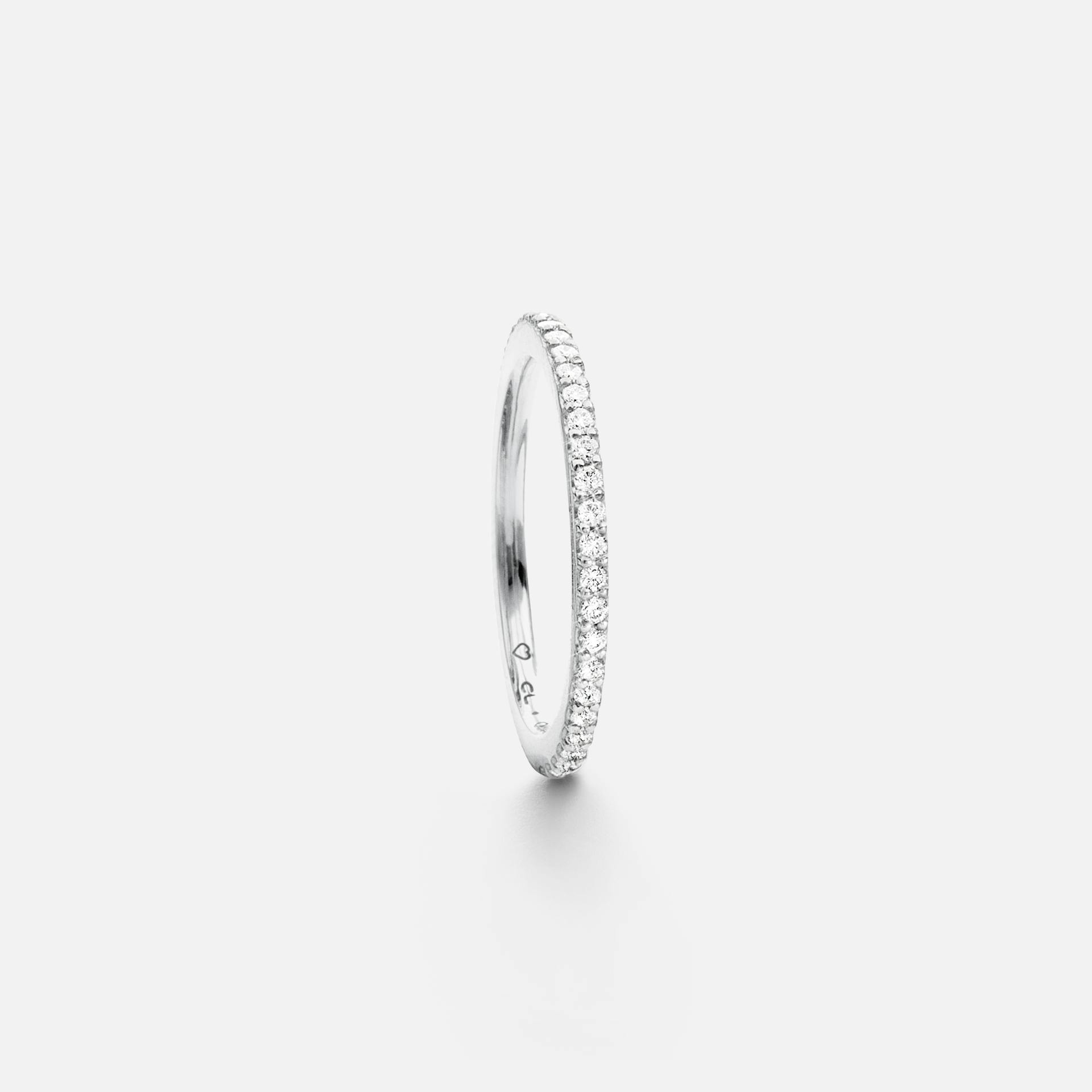Love Bands Ring in White Gold with Diamonds  |  Ole Lynggaard Copenhagen 
