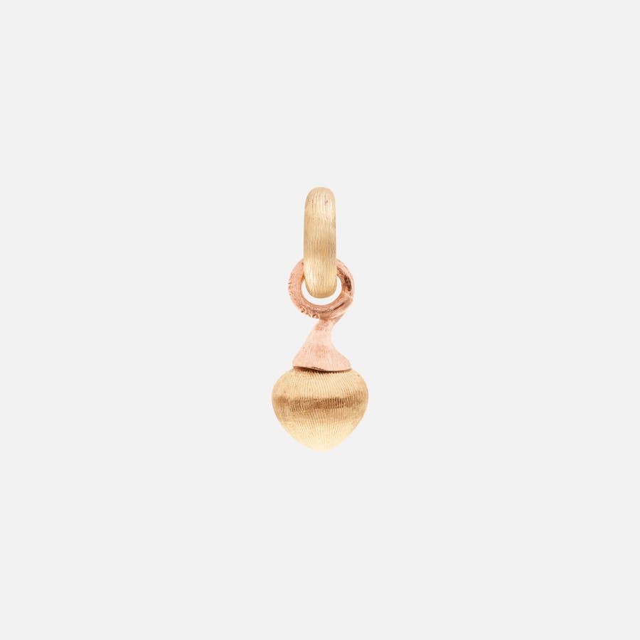 Sweet drops charm 18k gold and rose gold
