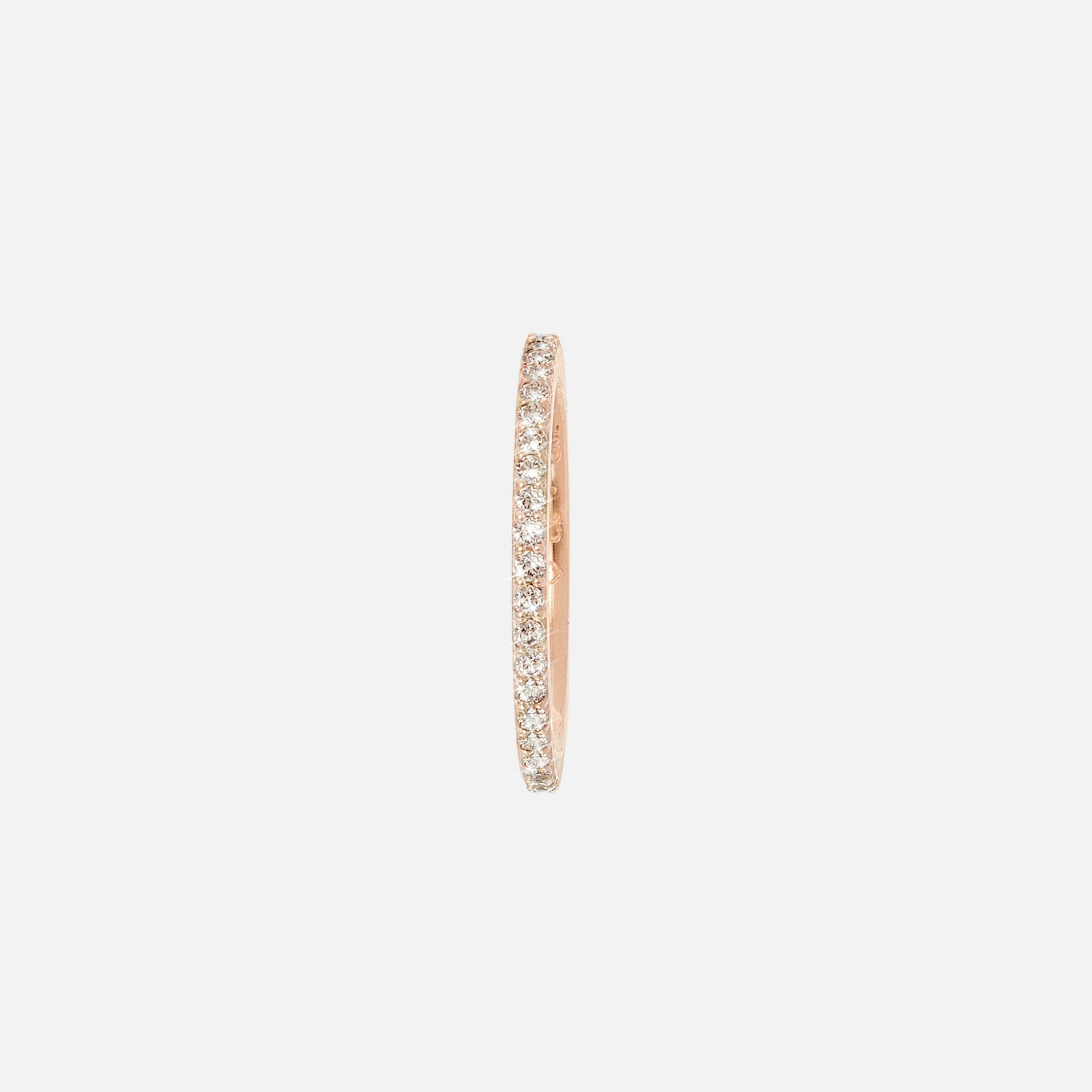 Love Bands Ring in Rose Gold with Brown Diamonds  |  Ole Lynggaard Copenhagen 