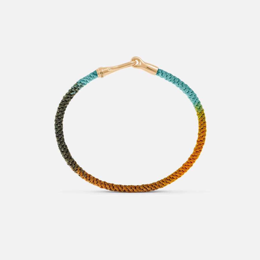 Bracelet Life Indian Summer Fermoir Crochet en Or Jaune 18 carats  |  Ole Lynggaard Copenhagen