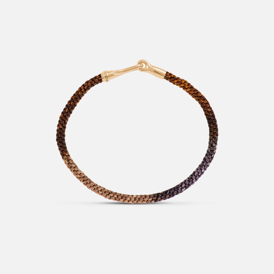 Bracelet Life Velvet Fermoir Crochet en Or Jaune 18 carats  |  Ole Lynggaard Copenhagen