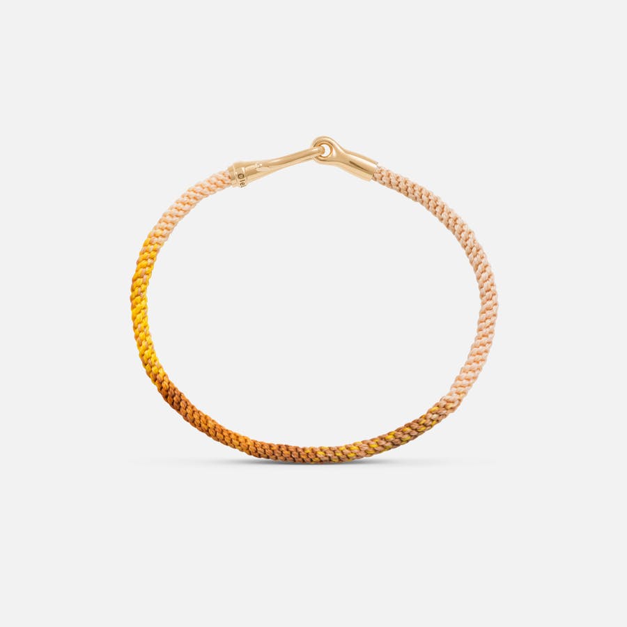 Bracelet Life Golden Day Fermoir Crochet en Or Jaune 18 carats  |  Ole Lynggaard Copenhagen
