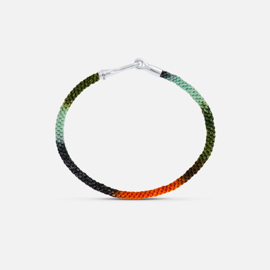 Bracelet Life Tropic Fermoir Crochet en Or Blanc 18 carats  |  Ole Lynggaard Copenhagen