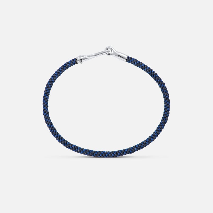 Bracelet Life Midnight Fermoir Crochet en Or Blanc 18 carats  |  Ole Lynggaard Copenhagen