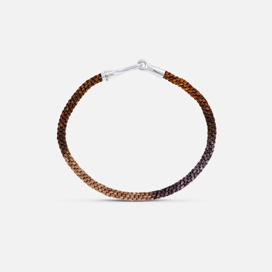 Bracelet Life Velvet Fermoir Crochet en Or Blanc 18 carats  |  Ole Lynggaard Copenhagen