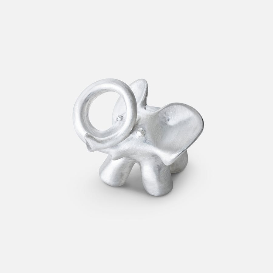 Elephant Pendant in Sterling Silver  |  Ole Lynggaard Copenhagen 