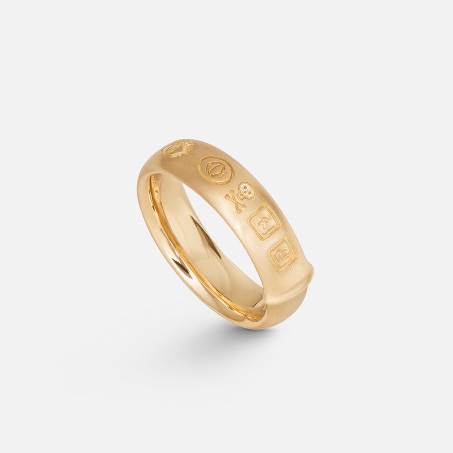 Julius ring 750/- Gold