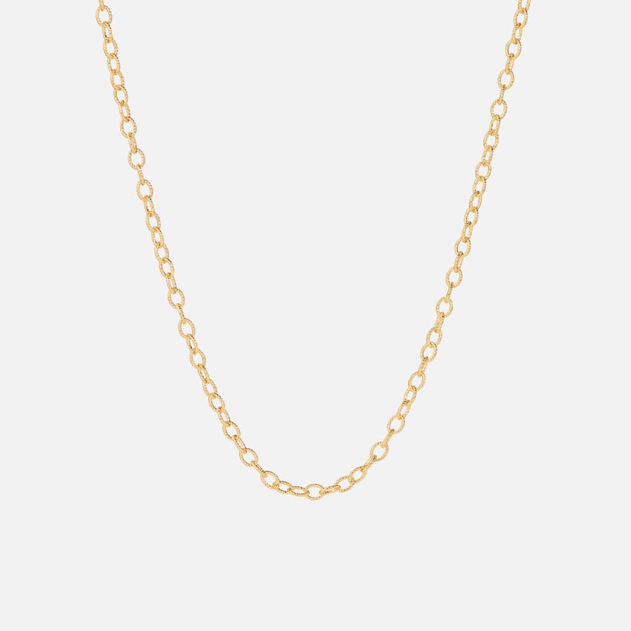 Yellow and Rose Gold Collier, 80 or 90 cm long | Ole Lynggaard Copenhagen