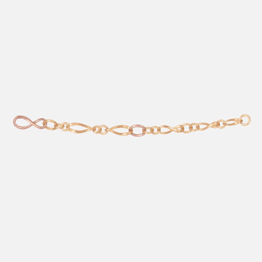 Love collier small Love Bracelet small YG/RG 18 cm 18k gold and rose gold