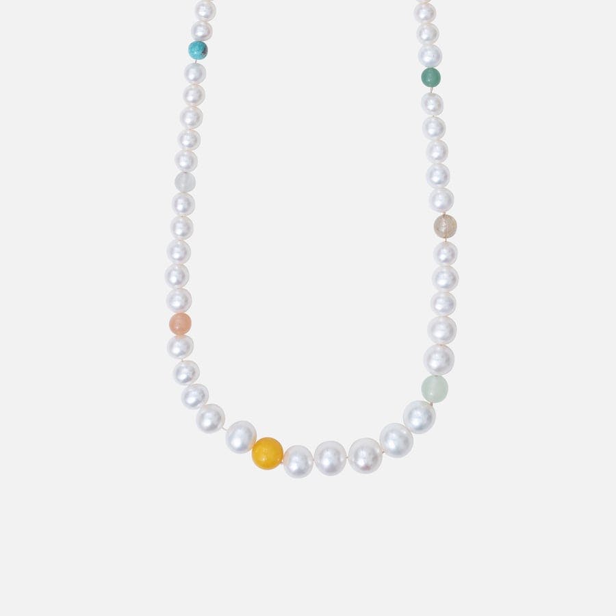 Pearl and Bead Collier Without Lock  |  Ole Lynggaard Copenhagen  
