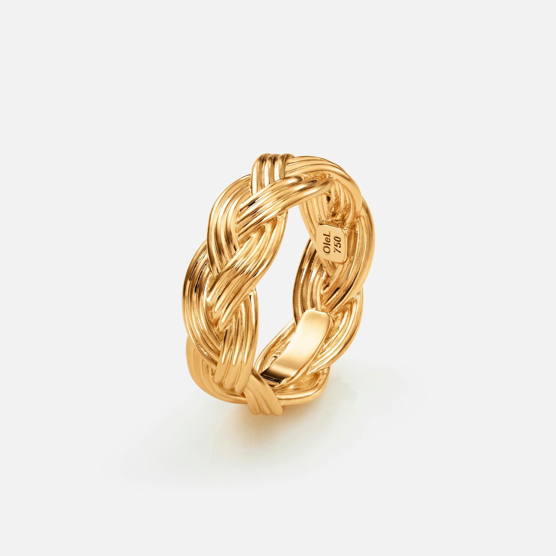Braided ring small