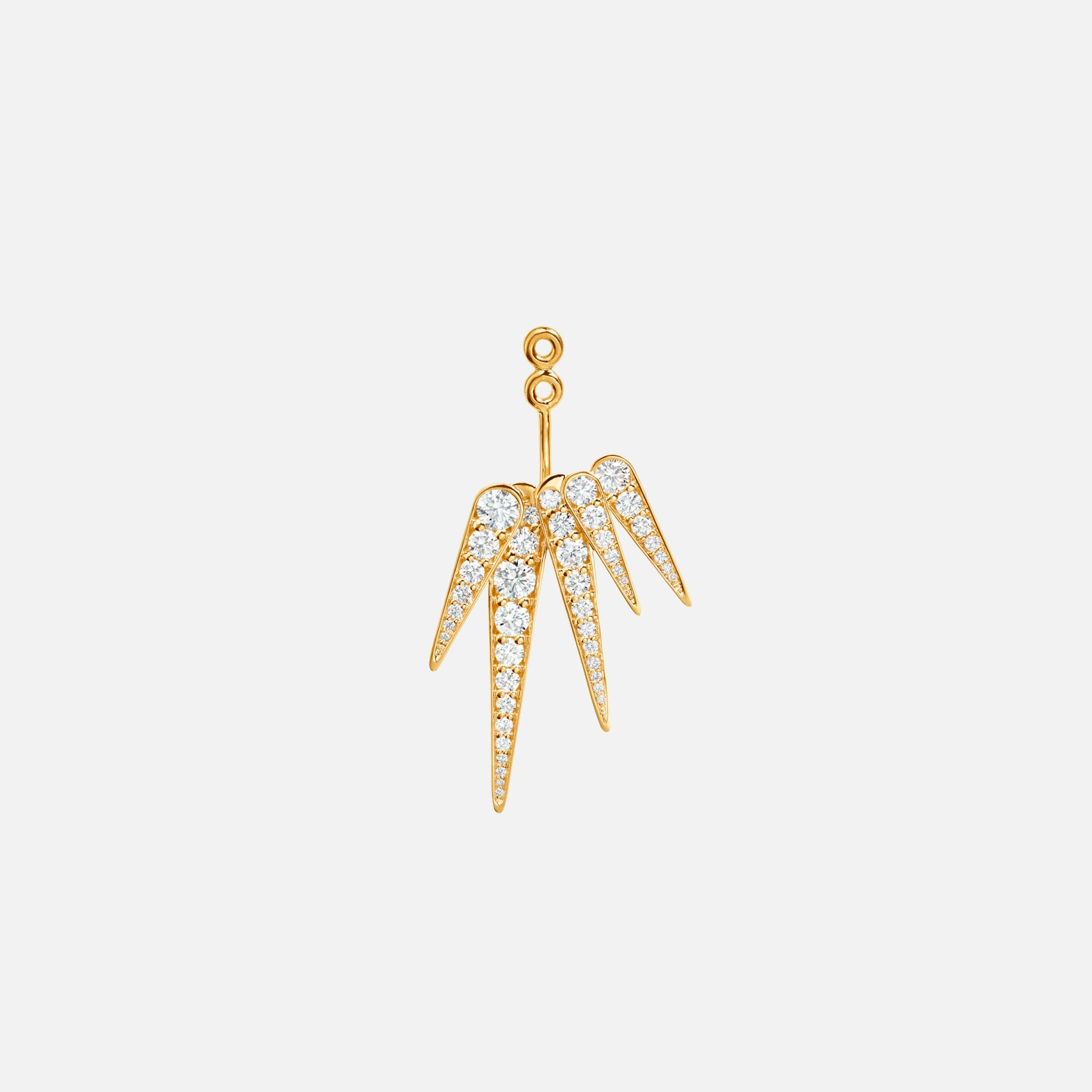 Funky Stars 5-pointed earring pendant