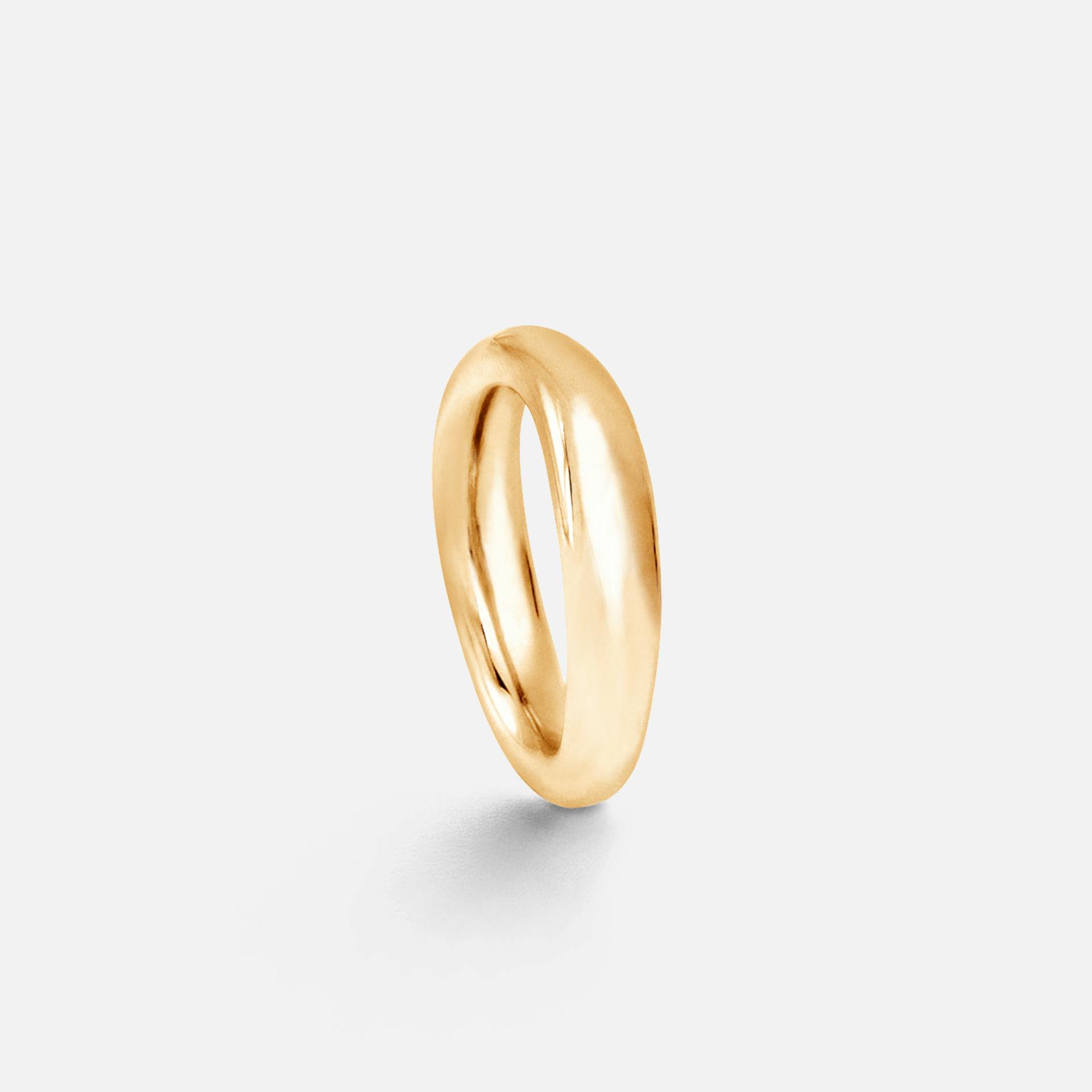Love ring 4 18k gold polished