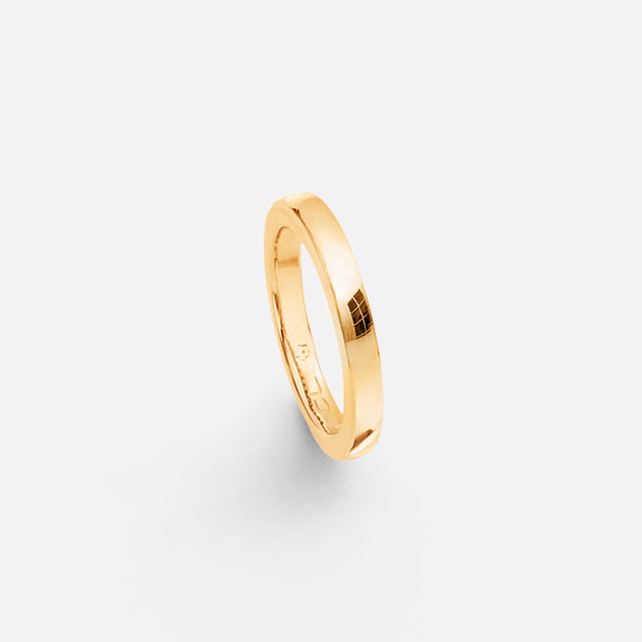 Forever Love Ring in Polished Yellow Gold  |  Ole Lynggaard Copenhagen
