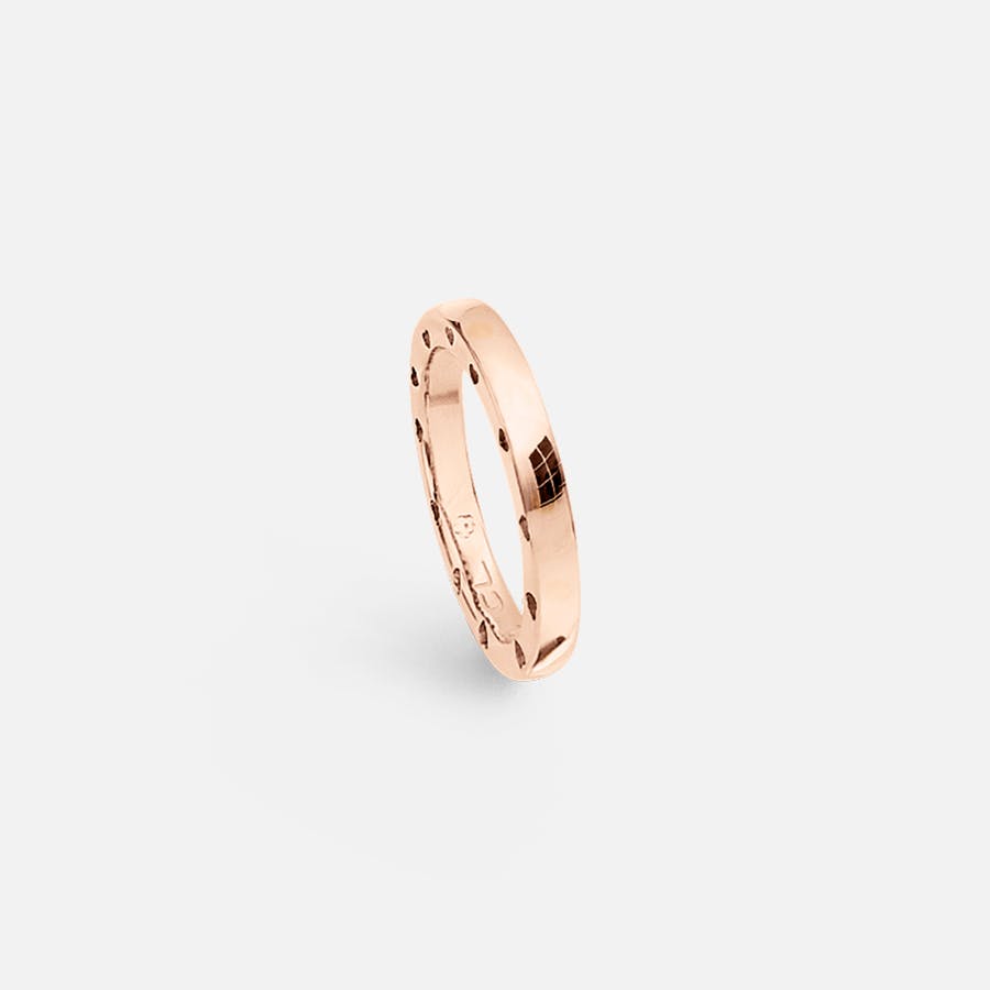 Forever Love Ring in Polished Rose Gold  |  Ole Lynggaard Copenhagen