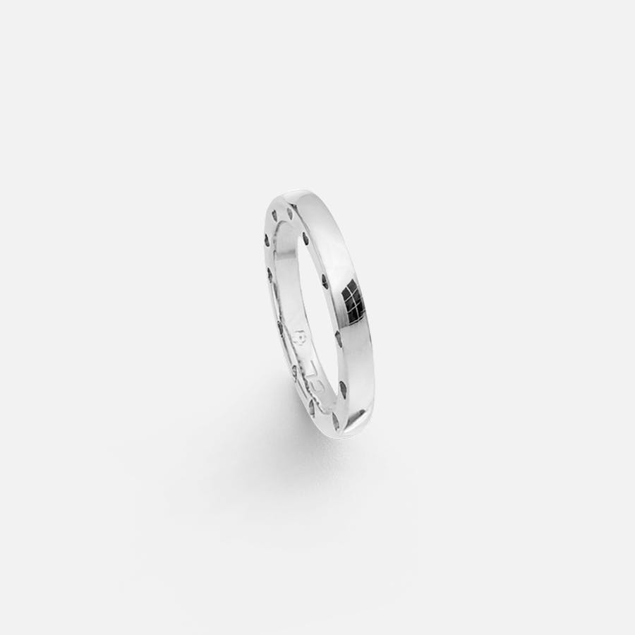 Forever Love Ring in Polished White Gold  |  Ole Lynggaard Copenhagen